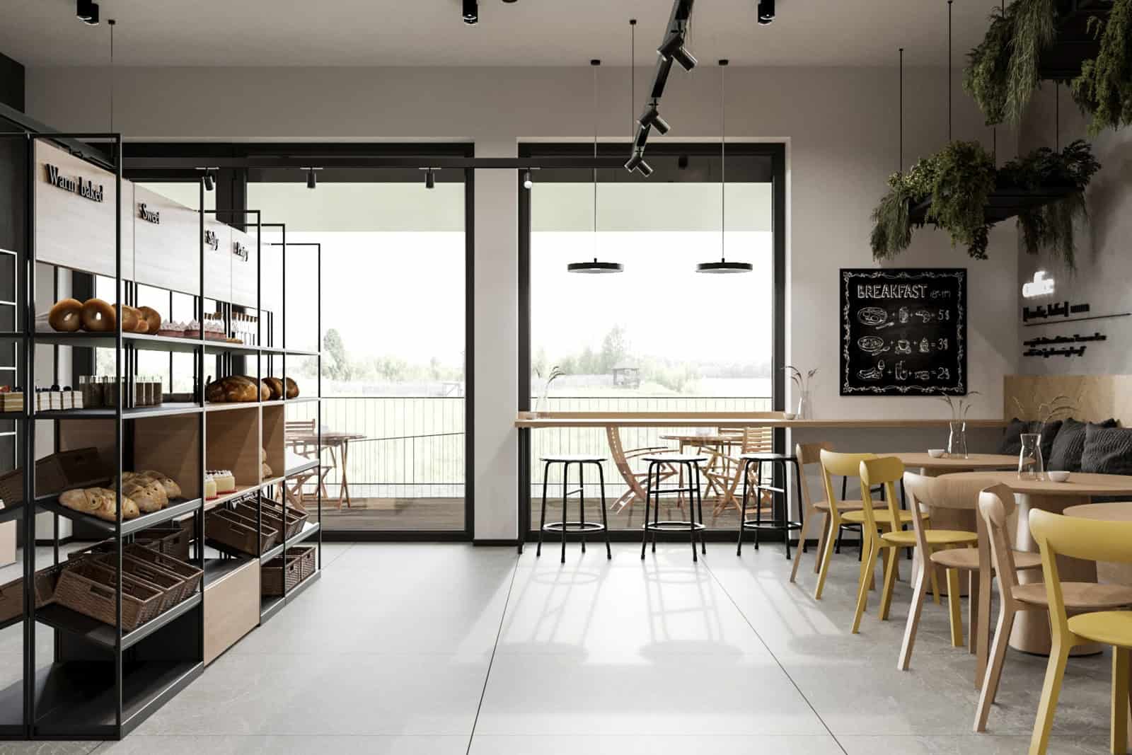 Architektonická studie obchod Všemina
